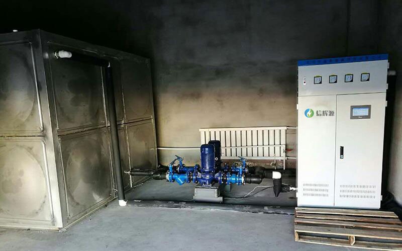 某師范大學(xué)720千瓦電磁采暖爐運(yùn)行現(xiàn)場(chǎng)